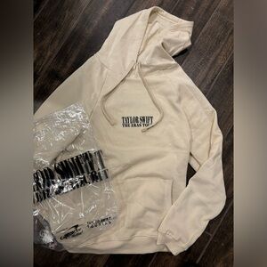 Brand New! Authentic Taylor Swift The Eras Tour II Beige Hoodie -Size XL